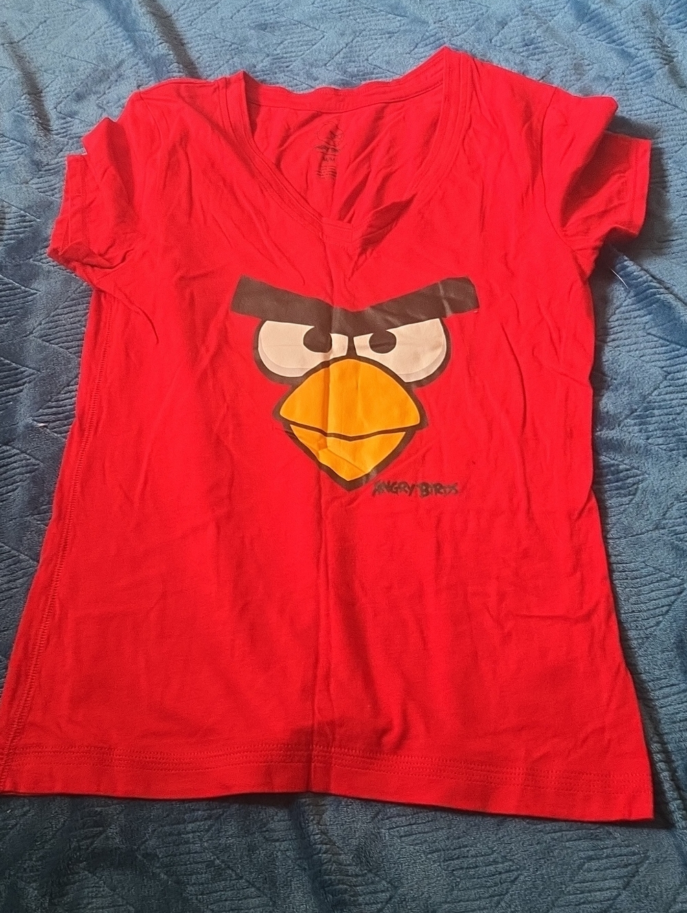 Womans Red Graphic Tee